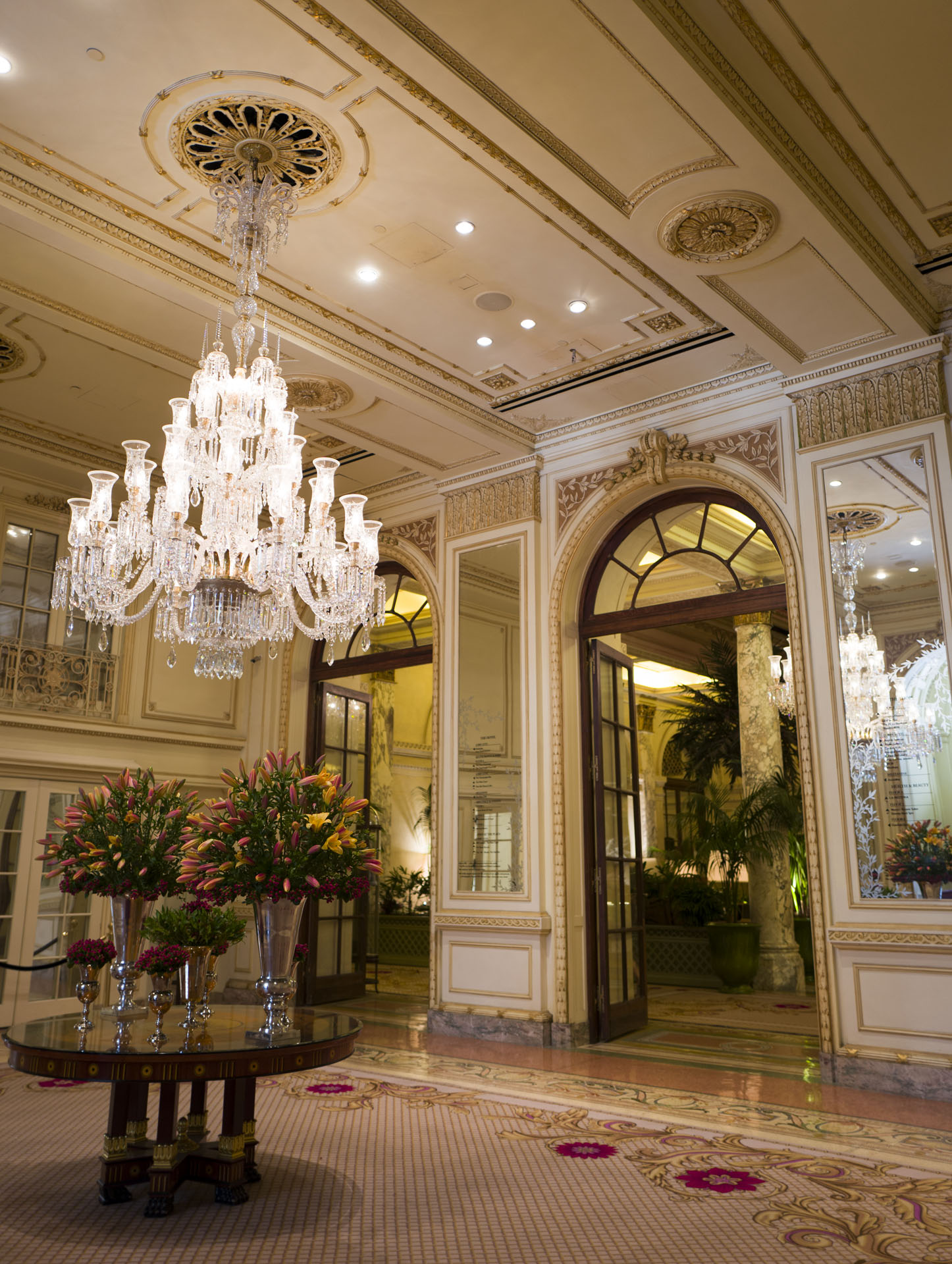 Lobby des Plaza Hotels in New York