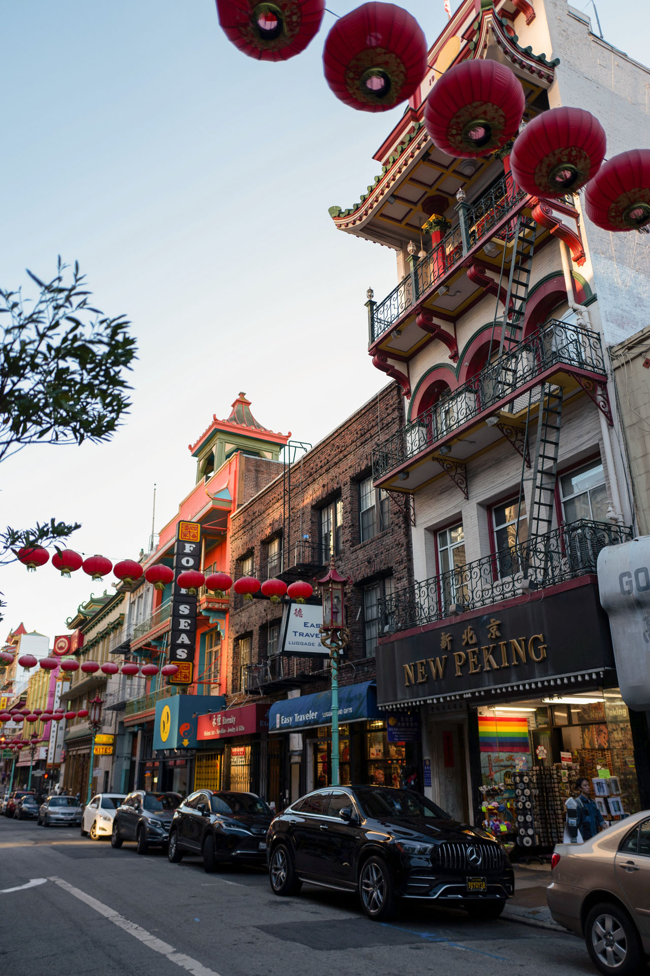 China Town im evening light
