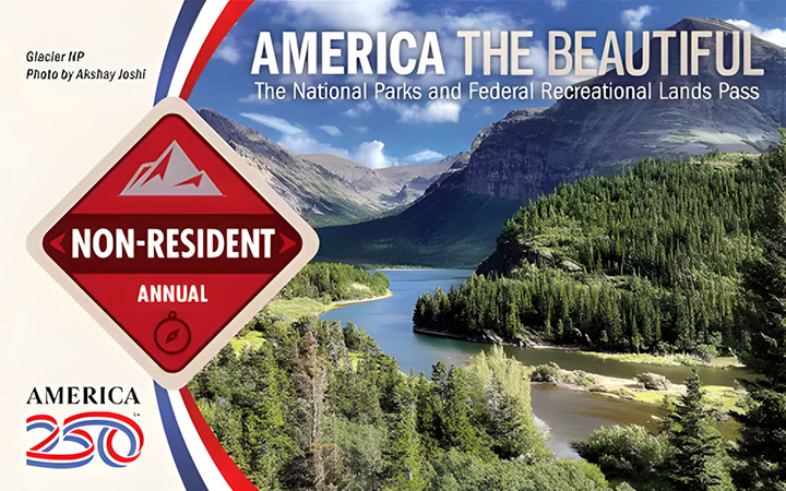 American the Beautiful Pass für Nicht-US-Bürger