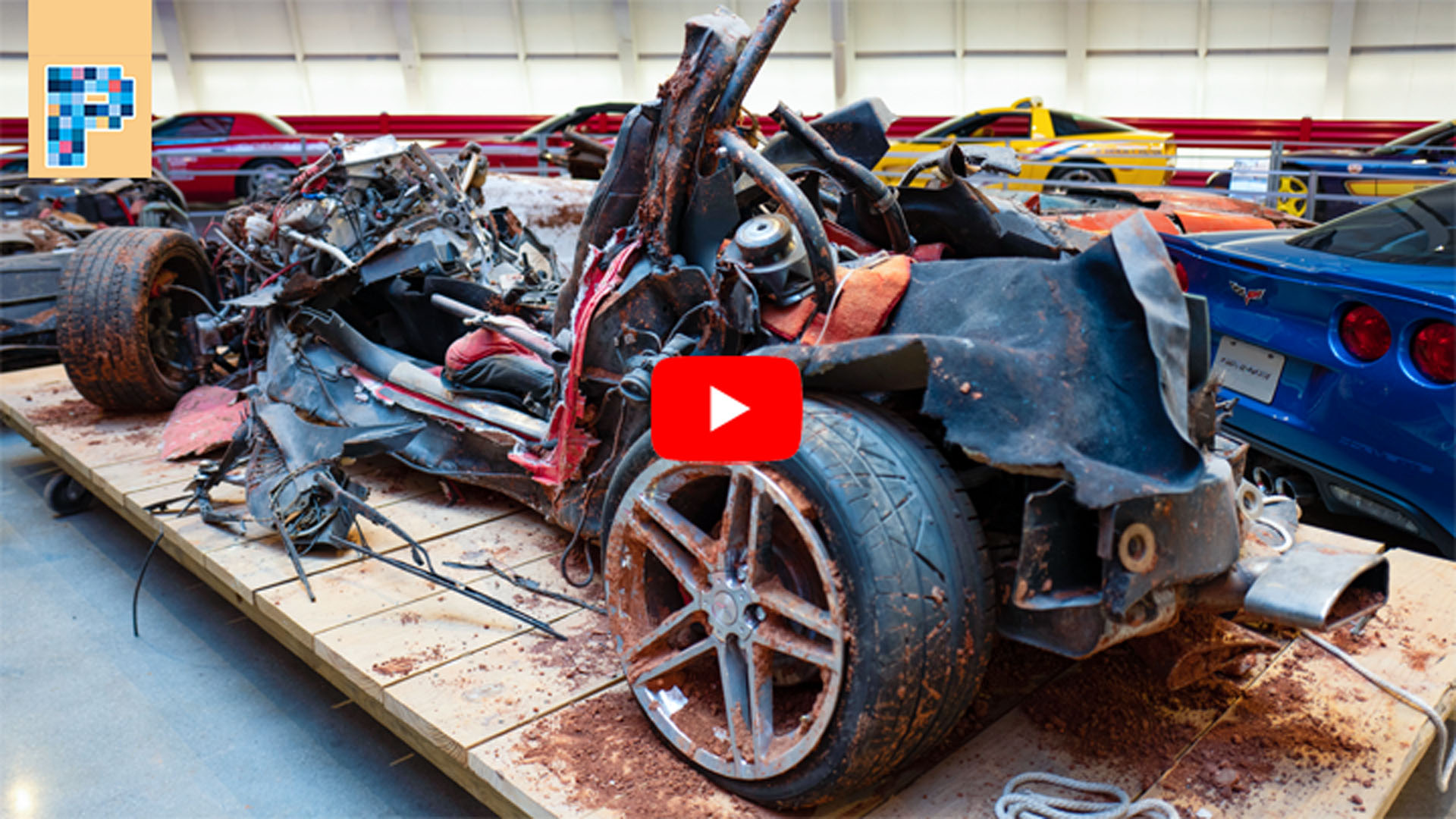 Youtube Video: Collapse at the Corvette Museum